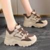 Dad Shoes for Women 2024 New Spring Style, Makes Feet Look Smaller, Lightweight Sneakers, Thick Sole, Height-Increasing, Popular Street Style for Petite People