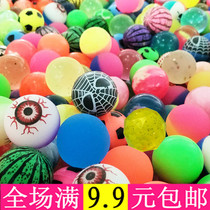 Jumping ball bounce ball solid rubber ball creative hot selling jump ball Student Prize childrens toy Pinball