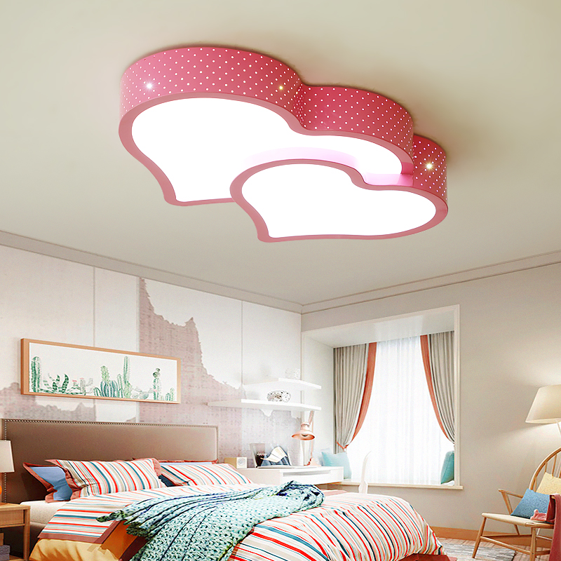 Summary lamp bedroom lamp children's room lamp boygirl warm romantic and convenient modern intelligent remote control room lamp
