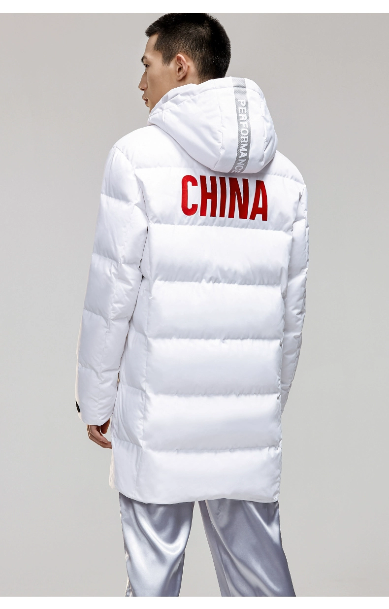 Anta sport down jacket nam dài phần 2019 mùa đông áo khoác mỏng trùm đầu áo khoác gió 95847971 - Thể thao xuống áo khoác