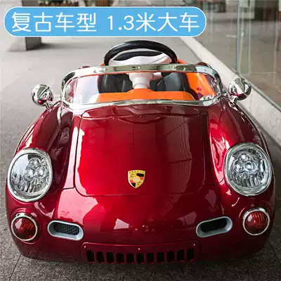 Baby children's electric car four-wheeled car electric car can sit on a child car stroller baby girl toy car