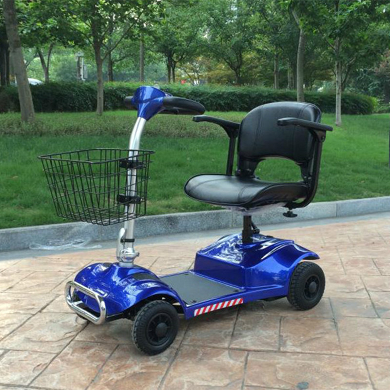 Old Age Electric Quadricycles Adult Scooter Physically And Mentally Handicapped Persons Electric Moped Imported Configuration PG Controllers