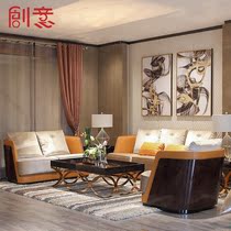 Italian Bentley Bentley postmodern light luxury sofa combination Villa decoration living room high-end furniture customization