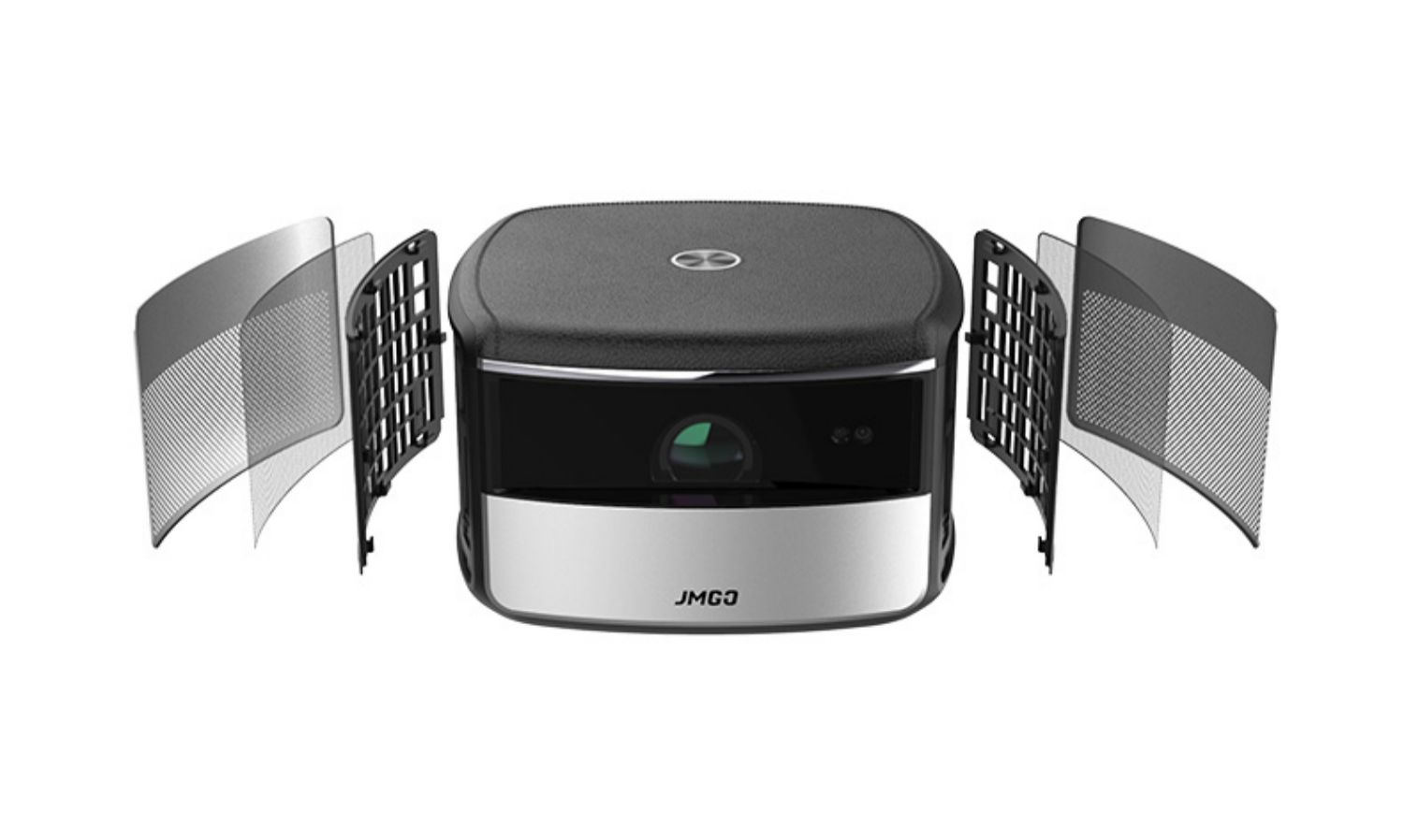 Máy chiếu Jmgo nut 4K siêu rõ X3 máy chiếu nhỏ gia đình không dây wifi máy chiếu thông minh 3D rạp chiếu phim gia đình không có màn hình TV