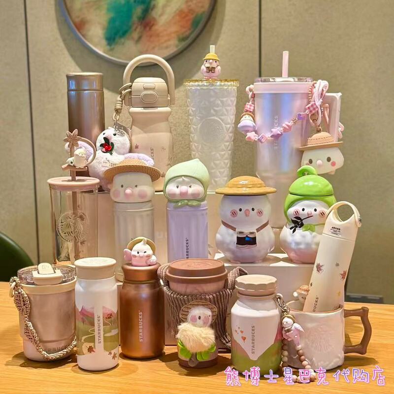 Starbucks Cup Autumn Cute Parrot Stainless Steel Insulated Ceramic Mug Triangular Bottom Glass Straw Cup Starbucks Cup Autumn Cute Parrot Stainless Steel Insulated Ceramic Mug Triangular Bottom Glass Straw Cup