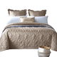 Careseen + ánh sáng sang trọng hàng loạt Châu Âu 60 satin trải giường đơn mảnh bông quilt mùa hè chăn bông thảm trải giường thay đệm Trải giường