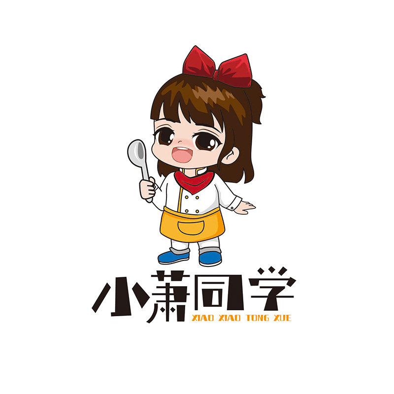 小萧同学调味品店的LOGO