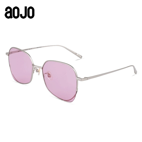 aojo Ретро модные солнцезащитные очки, цепь на солнечной энергии