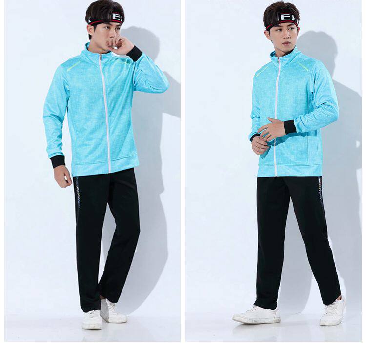 Male and female adolescents college students badminton coaches wear a running casual sports training match lovers suit breathable