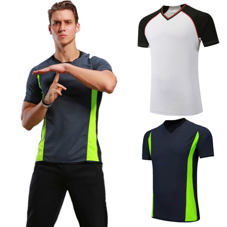 Basketball World Championships breathable referee uniform basketball jacket men and women with referee trousers short sleeves printed gray