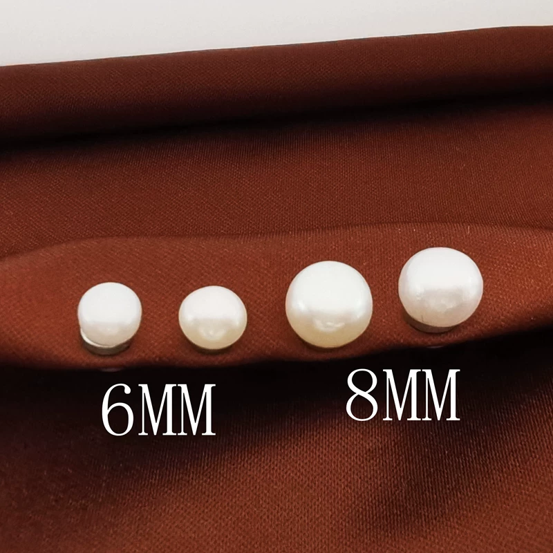 Magnetic earrings from pearl, ear clips, painless ears stickers, no pierced ears