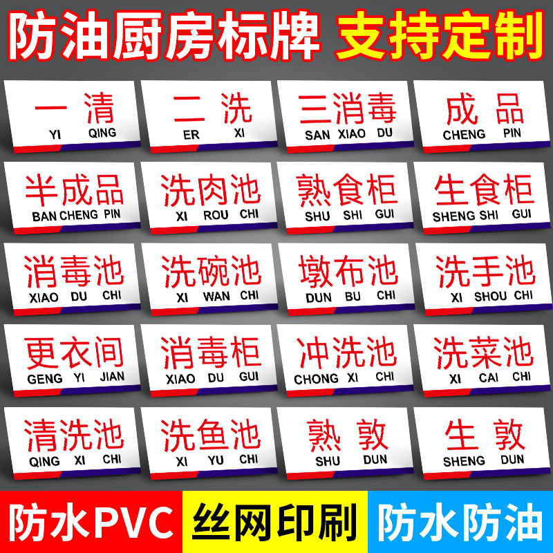 One clean two wash three disinfection Hotel dining room kitchen hygiene inspection signboard signboard Hotel finished semi-finished deli cabinet partition brand Sink disinfection pool sign prompt sign signboard signboard signboard signboard signboard signboard signboard signboard signboard signboard signboard signboard signboard signboard signboard signboard signboard signboard