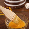 Wooden Handle Wool Brush Egg Liquid Mooncake Brush Pizza Brush Soft Bristle Food Brush Large, Medium, Small Baking Tools