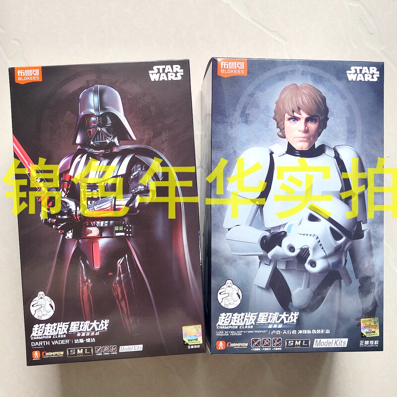 Authentic Bricks & Blocks Beyond Edition Star Wars Empire Darth Vader/Luke Han Solo in Stock