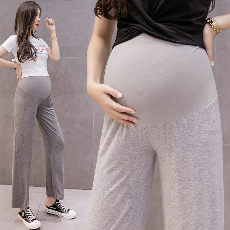 Pregnancy Woman Loaded With Summer Dress Broadlegged Pants Loose large size Size Slim Fit Spring Autumn Nursery Pants Pituitary Pants Spring Sleeping Pants Spring Sleeping Pants