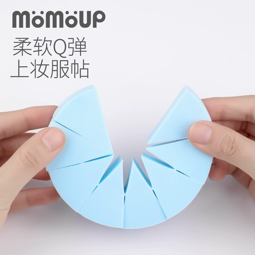 momoup Поролоновый треугольный спонж, тональный крем, косметическая губка