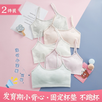 Developmental Girls' Underwear Girls' Vest Middle School Girls' 10-17 Years Girls' Junior High School Students' Bra