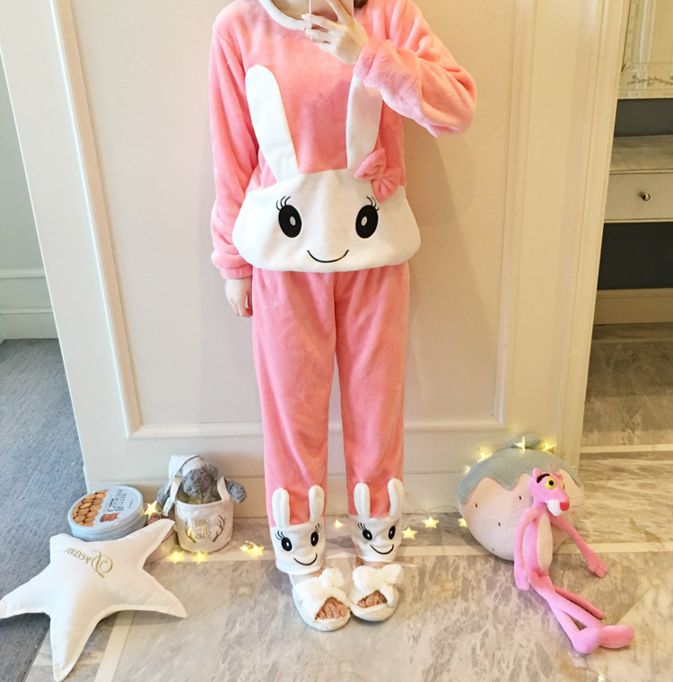 Mùa thu và mùa đông dày mỡ M cực lớn cộng với chất béo cashmere ấm áo choàng nam và nữ đồ bộ thể thao nam
