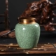 Long tea celadon tea pot tin Ge Yao tea pot gốm tím bể chứa cát 汝 lò đặt bộ nồi bột lớn