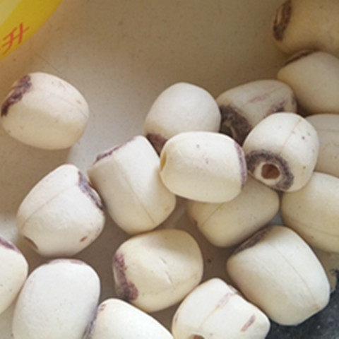 2022 500g wild small lotus seeds white lotus seeds grinding white lotus seeds to the core lotus seeds