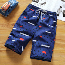 Summer shorts mens loose Korean version of big pants thin Sports 5 points pants tide summer breeches mens five points pants
