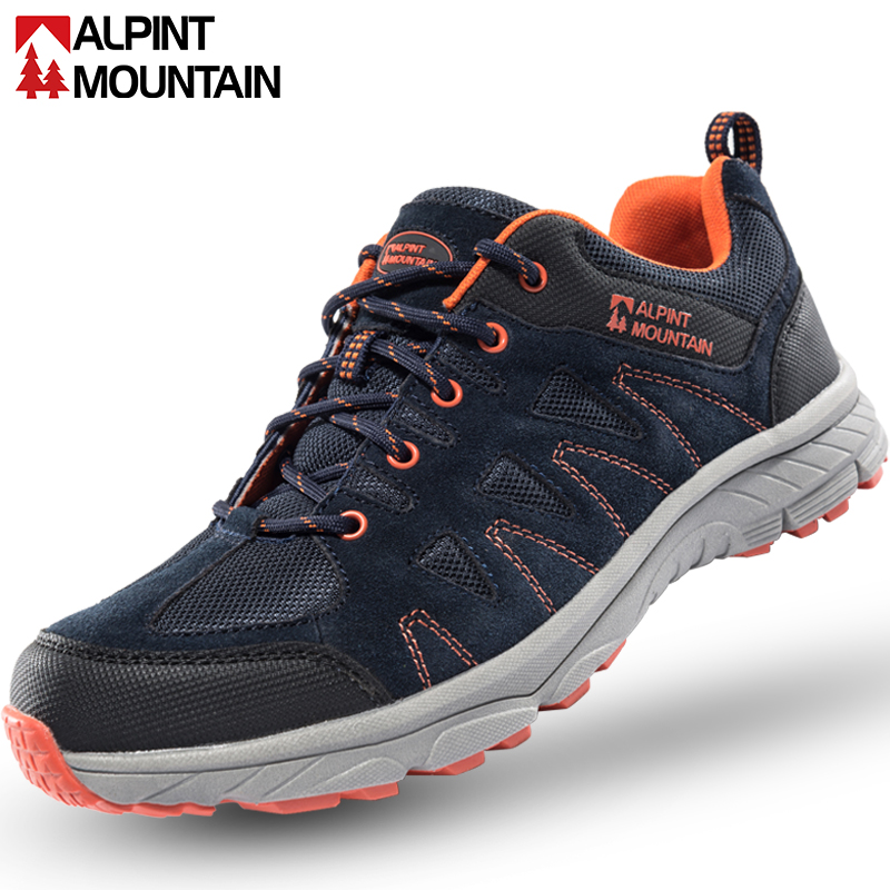 Elmont outdoor anti-wear and wear climbing shoes low for men and women Running damping light and breathable hiking shoes