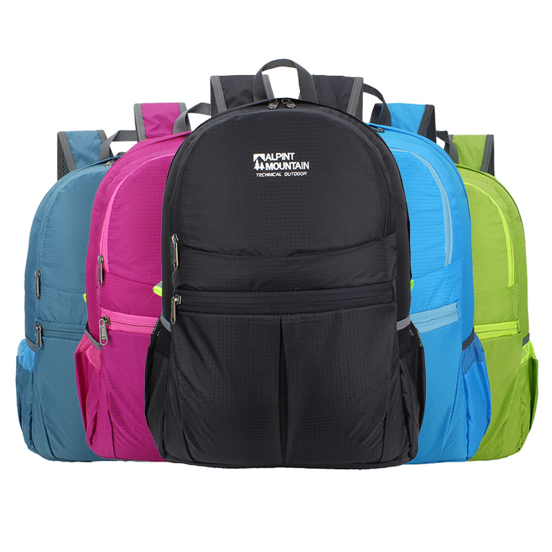 Skin bag women's light portable foldable outdoor backpack travel waterproof men's outdoor mountaineering lightweight backpack