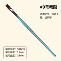 #09 (ручка с плоской головкой) -blue полюс