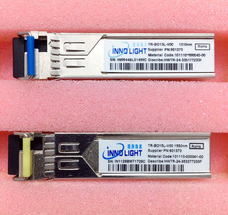 one thousand trillion single fiber optical module 1310 1550 1550 1310 20km 20km-core bidirectional fiber module Bidi