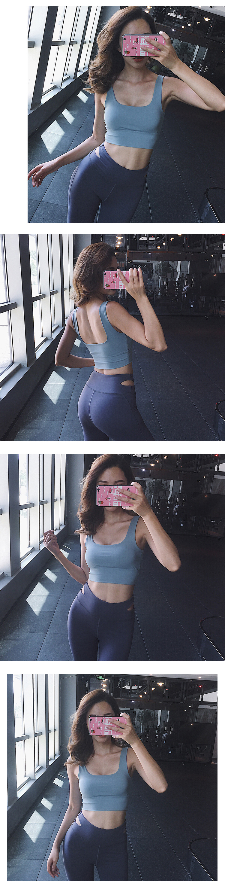 Hỗ trợ cao đồ lót thể thao nữ chống sốc chạy tập hợp định kiến ​​yoga vest làm đẹp trở lại áo ngực thể dục chuyên nghiệp áo ngực áo tank top gym nữ