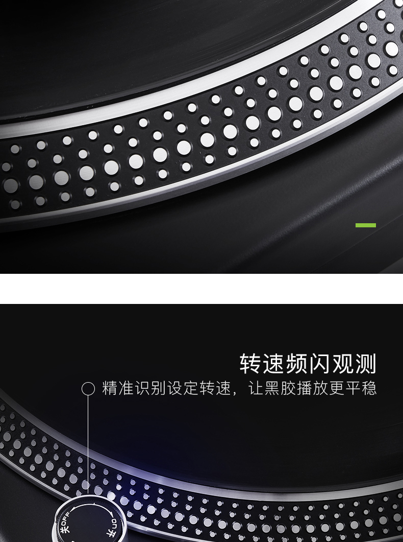 máy phát đĩa than Máy nghe nhạc vinyl VOXOA / Fengsuo T80 Máy ghi âm LP vinyl máy ghi âm Máy ghi đĩa Scratch DJ - Máy hát 	đầu đĩa than aiwa