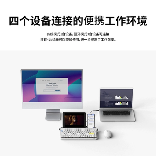 Планшет Механическая клавиатура Bluetooth Wiredless Three -Mode iPad, подходящее для Apple Huawei Green Wans 100 Red Wans 87 Ключ 98 Тихий акт 104 чай 108 Girl Retro Маленький компьютер Типинг