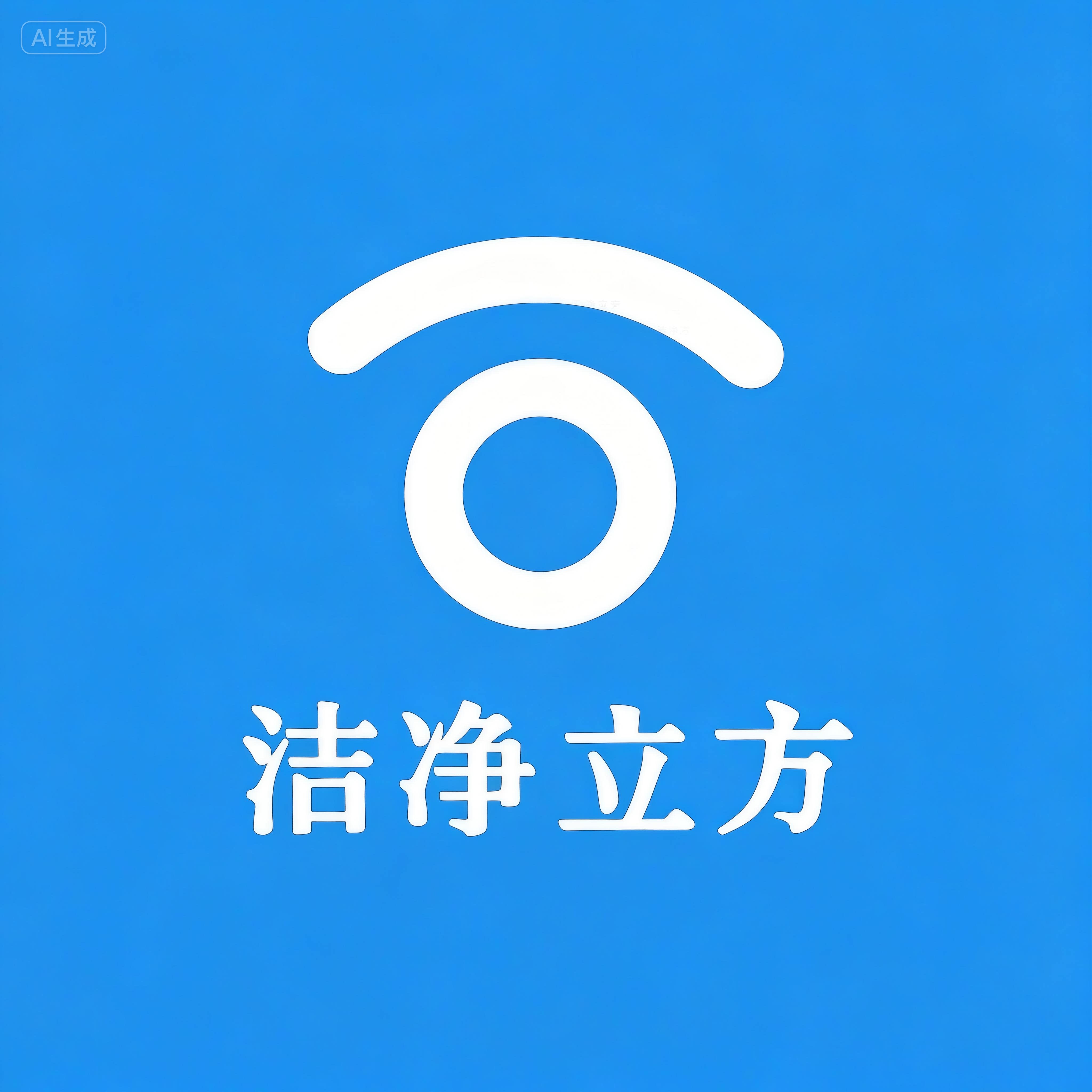 洁净立方日用品的LOGO