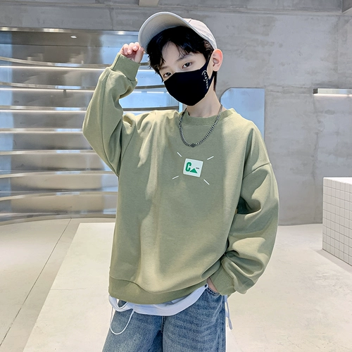 Осенний лонгслив для мальчиков, детская весенняя толстовка, подходит для подростков, детская одежда, 12 лет