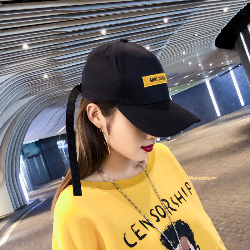 Hat female Han tide letter embroidered ducktongue hat student leisure net red shade hat Spring and Autumn fashion baseball cap