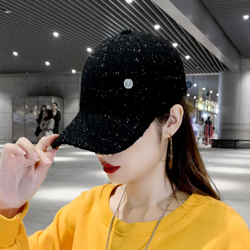 Hat Woman Han Edition Hao Liu Duck Tongyu Hat Net Red Black Shade Bread Sun Hat Spring and Winter Baseball Cap