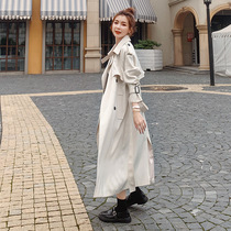 Temperament Sweater Jacket Woman Spring Autumn Mid 2021 New Korean version closedown waistcoat Lean Ocean Qi and 100 lap blouses