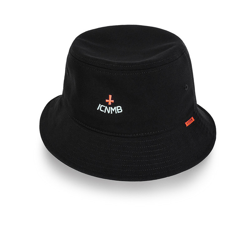 American ICNMB Classic Cross Label Tide Card Fisherman Hat Men and women Korean version Basic Basin Cap 100 Hitch Sun Hat
