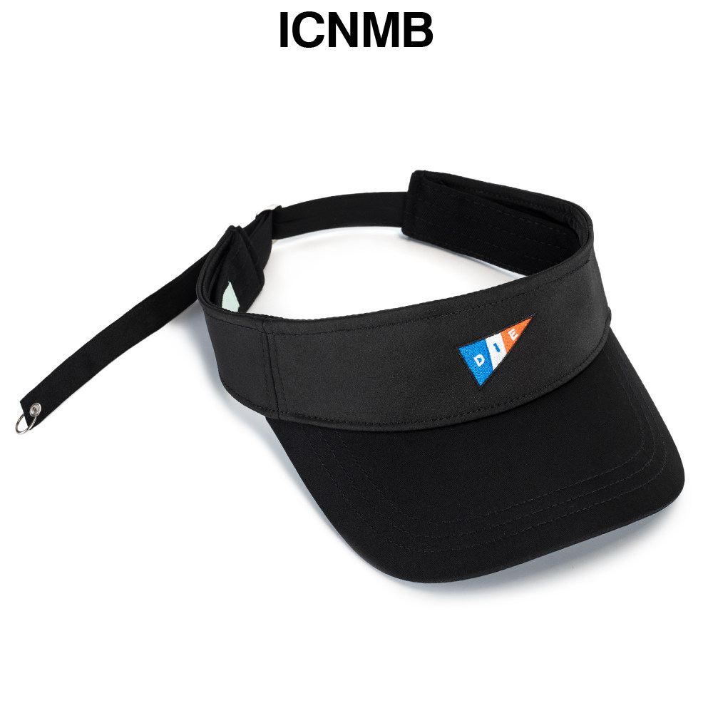 ICNMB empty top hat Women's summer tide brand long streamers no top sun hat Men's summer breathable sun protection sun hat