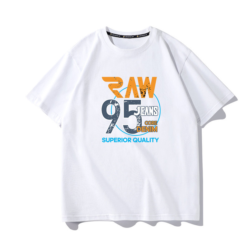 Fat children's T-shirt Short-sleeved summer top Summer big children's tide Children's boys Fat children's boys fat cotton