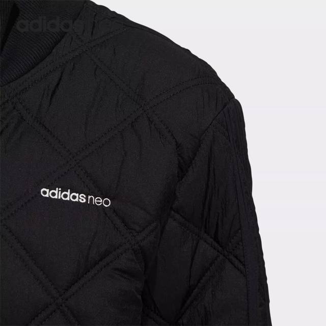 Adidas/Adidas ຂອງແທ້ Neo2021 ກິລາແມ່ຍິງແລະພັກຜ່ອນສະດວກສະບາຍເຄື່ອງນຸ່ງຫົ່ມຝ້າຍອົບອຸ່ນ H18628