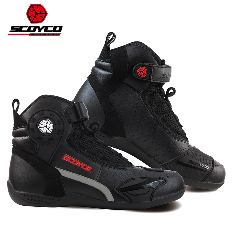 Saiyu SCOYCO motorcycle riding shoes Men's and women's summer anti-fall non-slip motorcycle racing boots boots four seasons