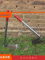 Home gardening small hoe small farming tool portable and small type of flower weeding and planting soil with high carbon steel pick head