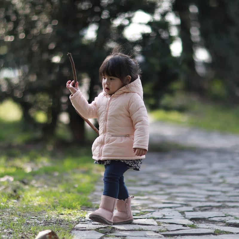 Manteau pour fille en mélange - Ref 2164109 Image 8