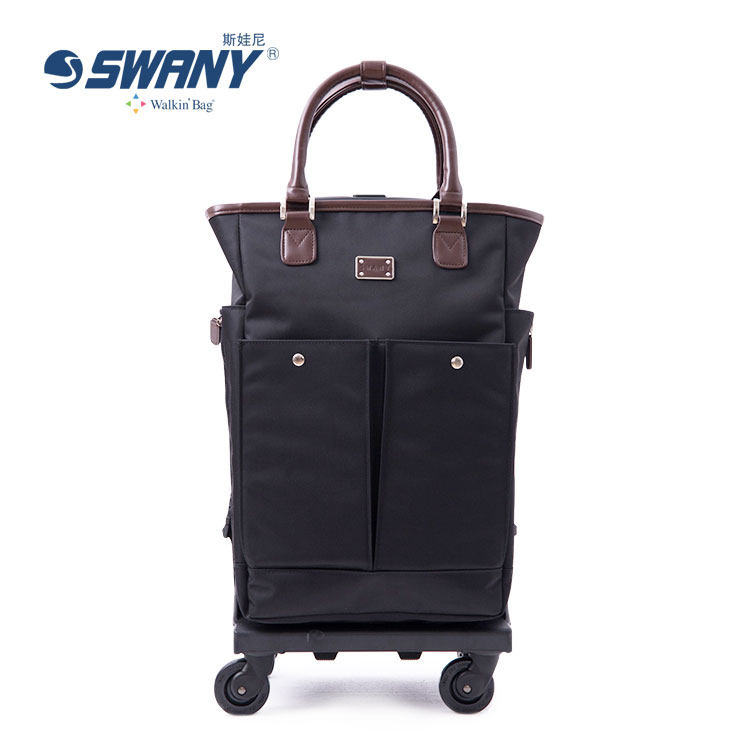 swany pull-lever bag with seat pull-box Japanese suitcase bag suitcase folding chair boarding pull-lever bag