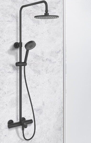 Kohler K-28654T-9-2BL K-28655T-9-2BL Weido thermostatic three-outlet shower column