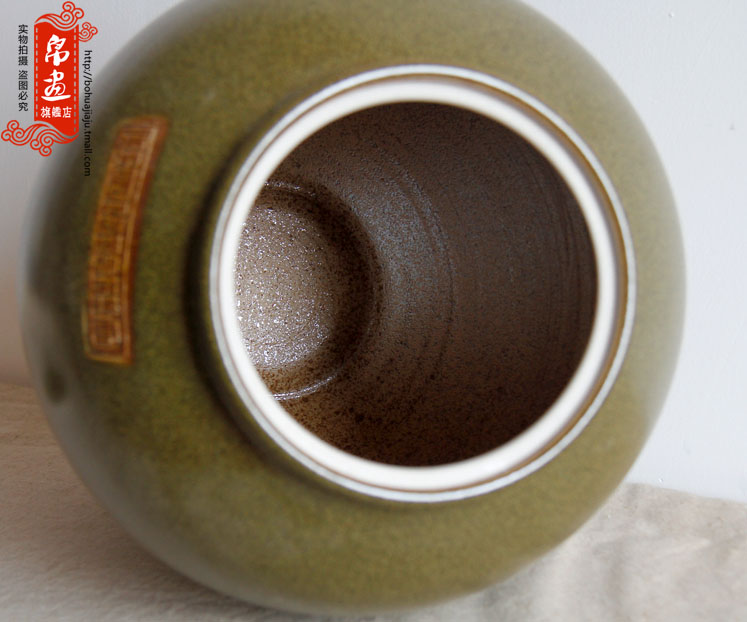 Shadow enjoy | jingdezhen ceramics up porcelain tea caddy fixings tea at the end of the cylinder home furnishing articles teahouse JH