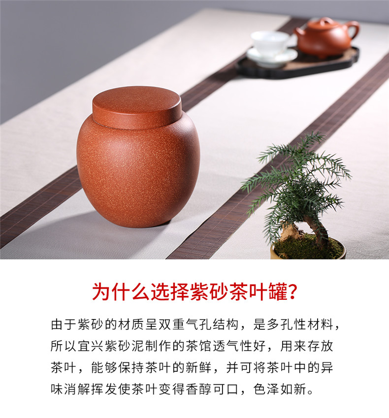 Shadow at yixing undressed ore purple sand tea pot, manual household storage sealed tank quality pu - erh tea POTS JH