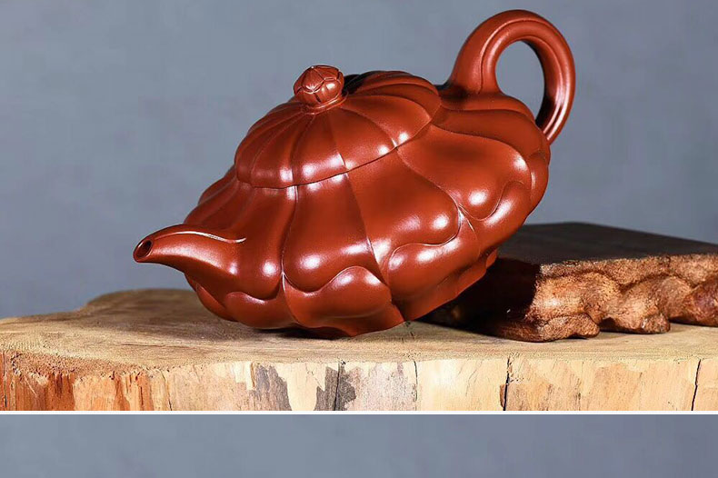 Shadow at yixing are it by checking undressed ore dahongpao ling teapot gift tea set 350 cys
