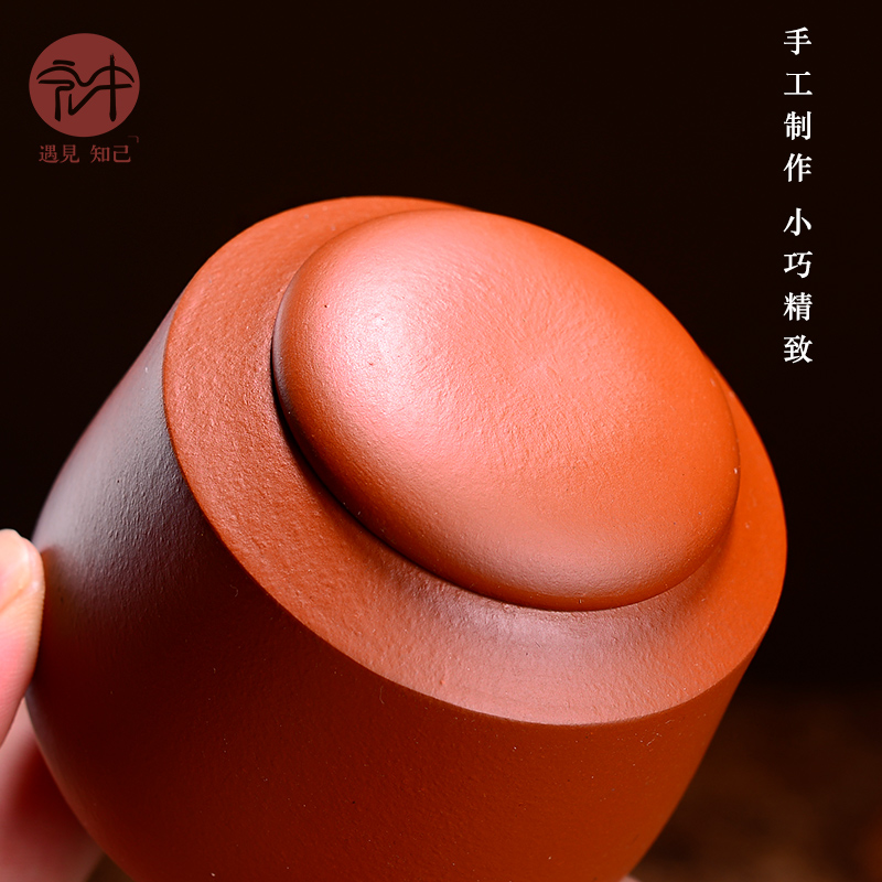 Shadow at yixing purple sand tea pot portable travel small storage POTS pu 'er wake receives ceramic POTS